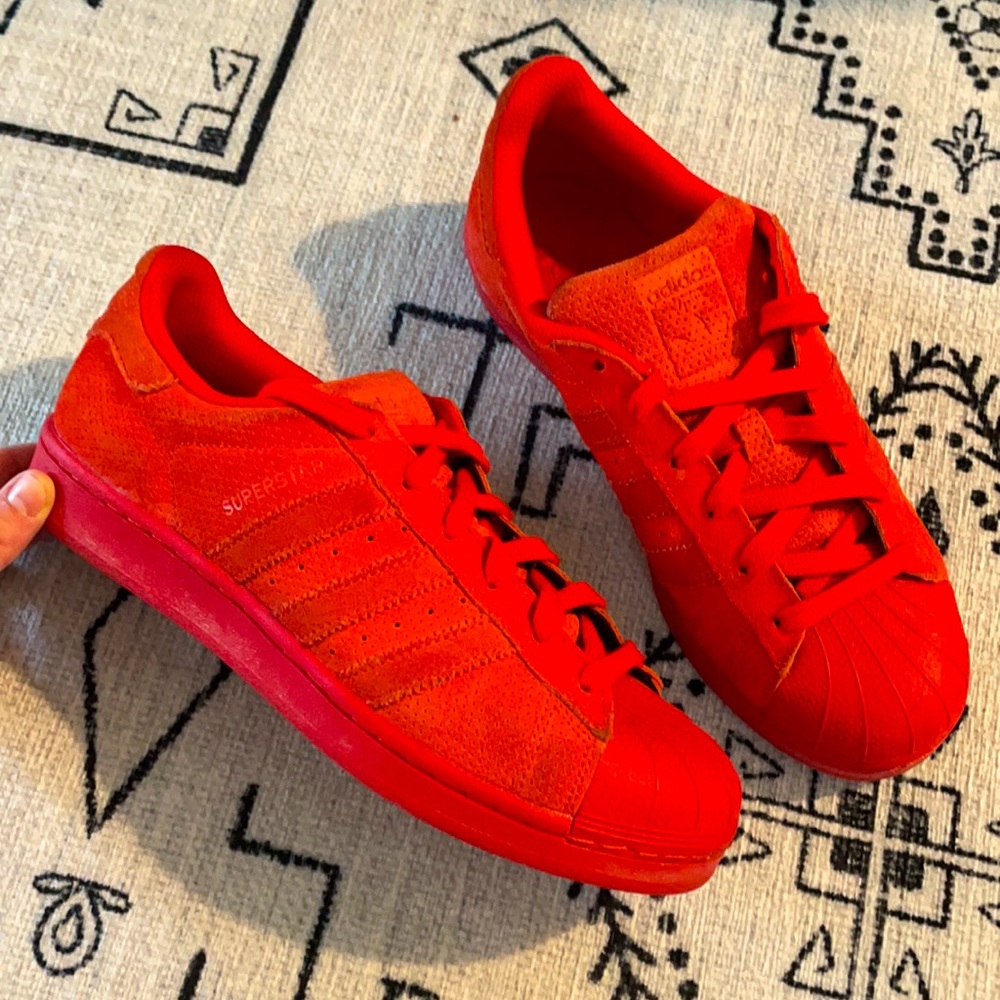 Adidas Superstar shell toe shoes